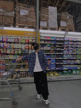 「Cover（-）のアイテム」を使った、AlooF Lさん（レディース・165cm）の秋コーディネート