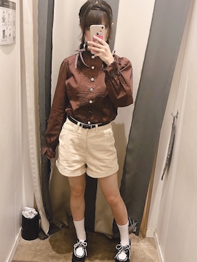 𝓎さん（レディース・155cm）の秋コーディネート