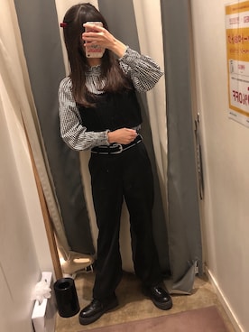 𝓎さん（レディース・155cm）の冬コーディネート