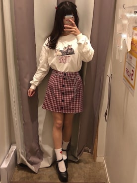 𝓎さん（レディース・155cm）の春コーディネート