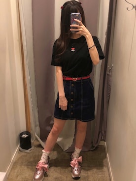 𝓎さん(レディース・155cm)の夏コーディネート