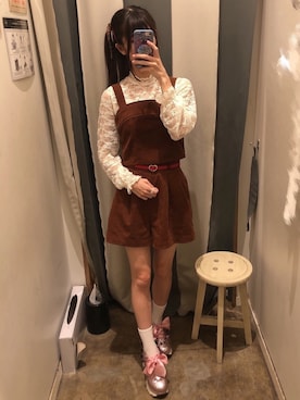 𝓎さん（レディース・155cm）の夏コーディネート