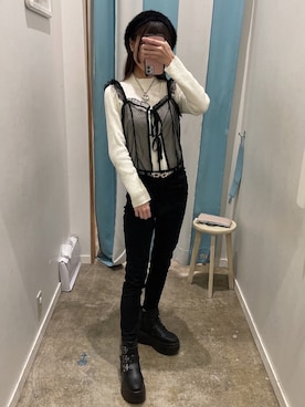 𝓎さん（レディース・155cm）の冬コーディネート