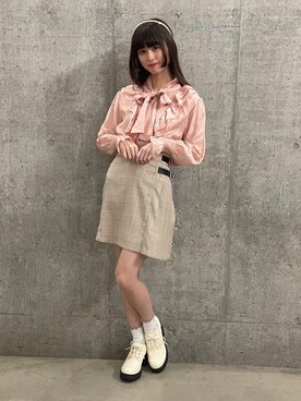 𝓎さん（レディース・155cm）の春コーディネート