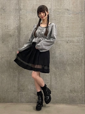 𝓎さん（レディース・155cm）の春コーディネート