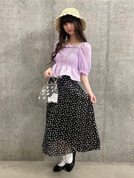 𝓎さん（レディース・155cm）の春コーディネート