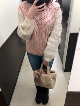 🌼𝓀𝒶ℴ𝓇𝓊🌼さん（レディース・168cm）の冬コーディネート