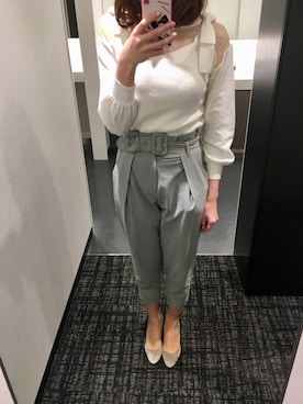 「DIANA」｜「アイテム（アクセサリー）」を使った、🌼𝓀𝒶ℴ𝓇𝓊🌼さん（レディース・168cm）の冬コーディネート