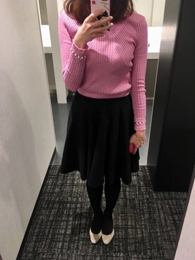 「DIANA」｜「アイテム（アクセサリー）」を使った、🌼𝓀𝒶ℴ𝓇𝓊🌼さん（レディース・168cm）の春コーディネート