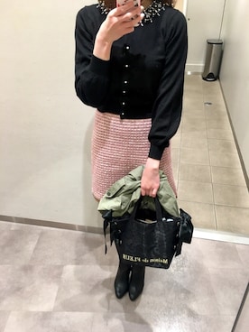 「DIANA」｜「アイテム（ブルゾン）」を使った、🌼𝓀𝒶ℴ𝓇𝓊🌼さん（レディース・168cm）の春コーディネート