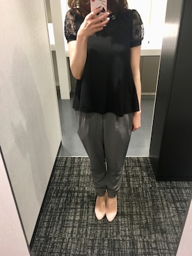 「DIANA」｜「アイテム（パンツ）」を使った、🌼𝓀𝒶ℴ𝓇𝓊🌼さん（レディース・168cm）の春コーディネート