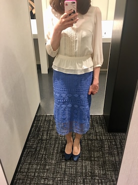 「summer style」｜「アイテム（パンプス）」を使った、🌼𝓀𝒶ℴ𝓇𝓊🌼さん（レディース・168cm）の夏コーディネート