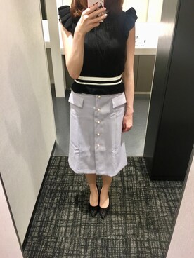 「summer style」｜「アイテム（パンプス）」を使った、🌼𝓀𝒶ℴ𝓇𝓊🌼さん（レディース・168cm）の夏コーディネート