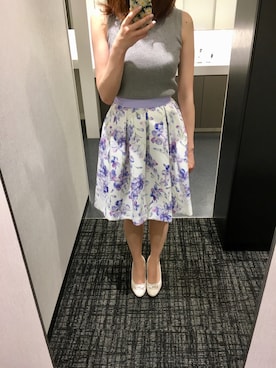 「summer style」｜「アイテム（パンプス）」を使った、🌼𝓀𝒶ℴ𝓇𝓊🌼さん（レディース・168cm）の夏コーディネート