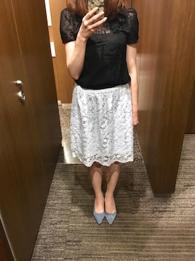 「summer style」｜「アイテム（パンプス）」を使った、🌼𝓀𝒶ℴ𝓇𝓊🌼さん（レディース・168cm）の夏コーディネート