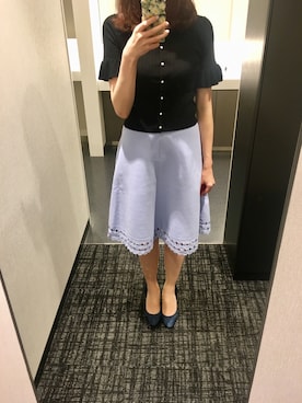 「summer style」｜「アイテム（パンプス）」を使った、🌼𝓀𝒶ℴ𝓇𝓊🌼さん（レディース・168cm）の秋コーディネート