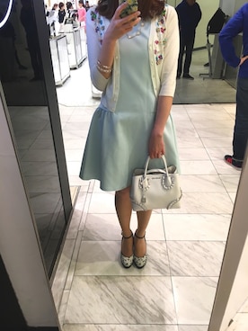 「autumn look」｜「アイテム（ワンピース/ドレス）」を使った、🌼𝓀𝒶ℴ𝓇𝓊🌼さん（レディース・168cm）の秋コーディネート