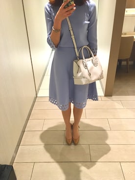 「DIANA」｜「アイテム（アクセサリー）」を使った、🌼𝓀𝒶ℴ𝓇𝓊🌼さん（レディース・168cm）の秋コーディネート