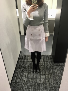 「パステルコーデ」｜🌼𝓀𝒶ℴ𝓇𝓊🌼さん（レディース・168cm）の冬コーディネート