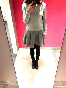 「アベニールエトワール」｜「アイテム（アクセサリー）」を使った、🌼𝓀𝒶ℴ𝓇𝓊🌼さん（レディース・168cm）の冬コーディネート