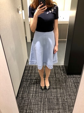 「summer style」｜「アイテム（パンプス）」を使った、🌼𝓀𝒶ℴ𝓇𝓊🌼さん（レディース・168cm）の夏コーディネート