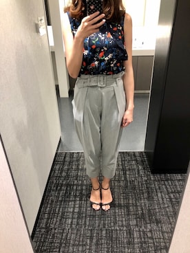 「DIANA」｜「アイテム（パンツ）」を使った、🌼𝓀𝒶ℴ𝓇𝓊🌼さん（レディース・168cm）の夏コーディネート