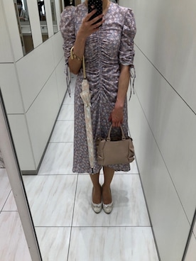 「autumn look」｜「アイテム（ワンピース/ドレス）」を使った、🌼𝓀𝒶ℴ𝓇𝓊🌼さん（レディース・168cm）の秋コーディネート