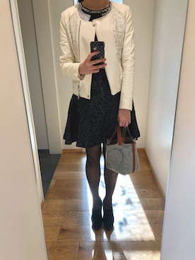 「DIANA」｜「アイテム（ジャケット/アウター）」を使った、🌼𝓀𝒶ℴ𝓇𝓊🌼さん（レディース・168cm）の冬コーディネート