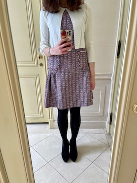 「Dior」｜「アイテム（腕時計）」を使った、🌼𝓀𝒶ℴ𝓇𝓊🌼さん（レディース・168cm）の春コーディネート
