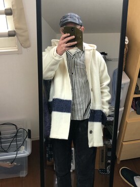 「sunny clouds」｜massanさん（メンズ・188cm）の春コーディネート
