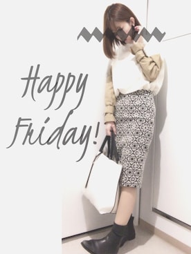 Y.さん（レディース・168cm）の冬コーディネート