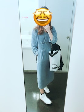 「STUDIOUS SELECT（ステュディオスセレクト）のアイテム（バッグ）」を使った、Y.さん（レディース・168cm）の春コーディネート