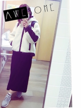 「シンプルおしゃれが好き」｜「アイテム（ブルゾン）」を使った、Y.さん（レディース・168cm）の秋コーディネート