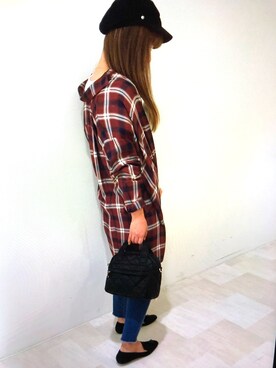 Kaaaさん（レディース・160cm）の秋コーディネート