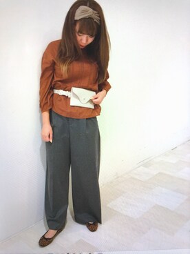 Kaaaさん（レディース・160cm）の秋コーディネート