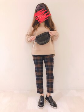 Kaaaさん（レディース・160cm）の冬コーディネート