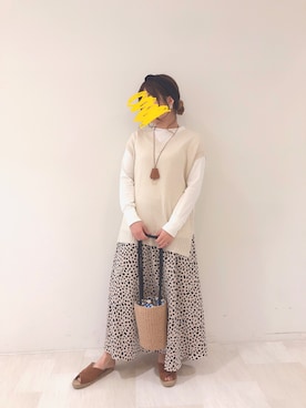 Kaaaさん（レディース・160cm）の春コーディネート