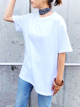 「CLEA（クレア）のアイテム（財布/小物）」を使った、mocoさん（レディース・165cm）の夏コーディネート