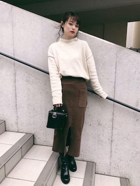 MOUSSY OFFICIALさん（レディース・165cm）の春コーディネート