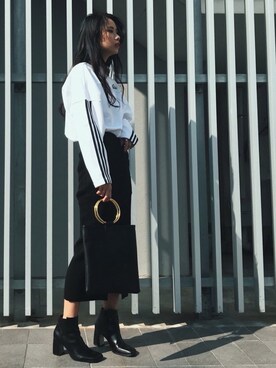 MOUSSY OFFICIALさん（レディース・167cm）の春コーディネート