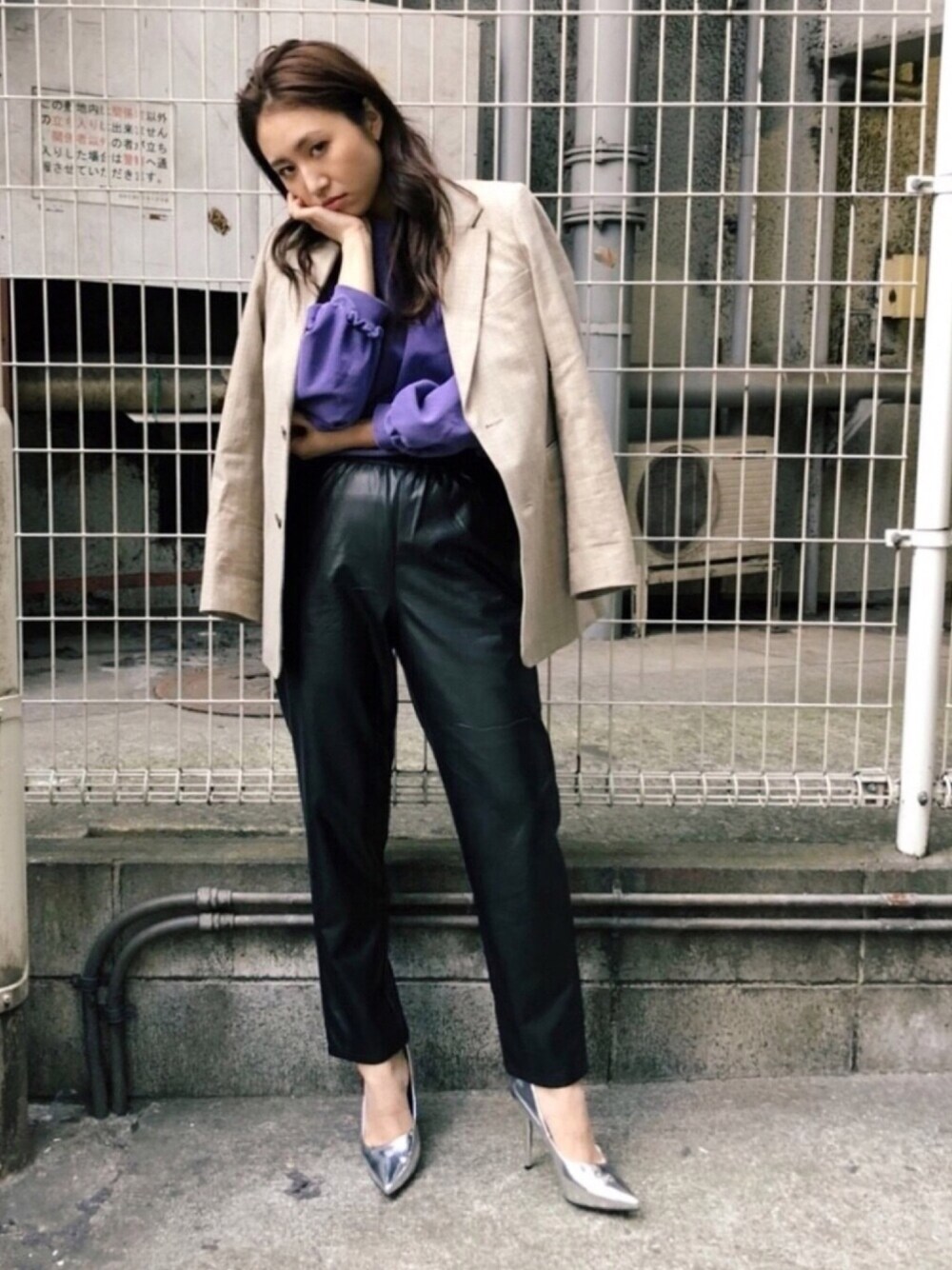 MOUSSY（マウジー）の「DOBBY CHECK ジャケット（テーラードジャケット 