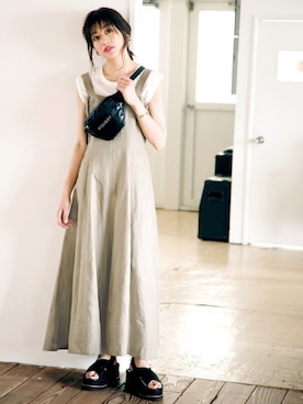 MOUSSY OFFICIALさん（レディース・165cm）の春コーディネート