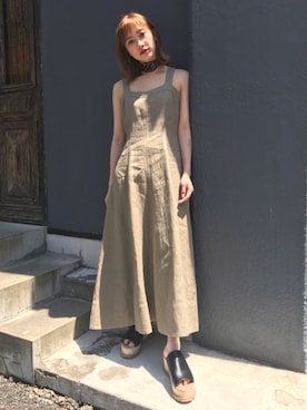 MOUSSY OFFICIALさん（レディース・165cm）の夏コーディネート