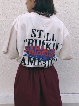 「マウジー」｜MOUSSY OFFICIALさん（レディース・165cm）の夏コーディネート