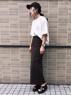 MOUSSY OFFICIALさん（レディース・165cm）の夏コーディネート