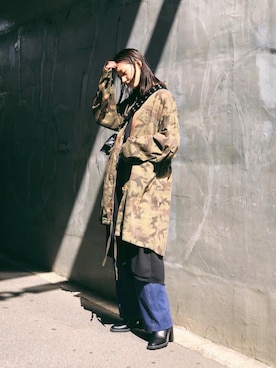 「M-65」｜「アイテム（その他アウター）」を使った、MOUSSY OFFICIALさん（レディース・165cm）の秋コーディネート
