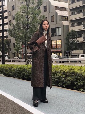 MOUSSY OFFICIALさんの「BLOCK HEEL LOAFERS」を使ったコーディネート