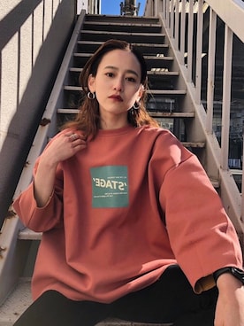 「マウジー」｜MOUSSY OFFICIALさん（レディース・165cm）の冬コーディネート