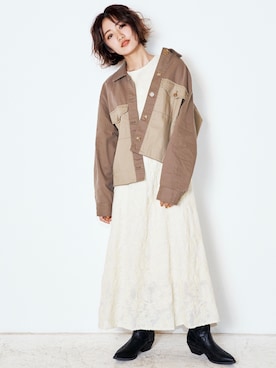 MOUSSY OFFICIALさん(レディース・160cm)の春コーディネート