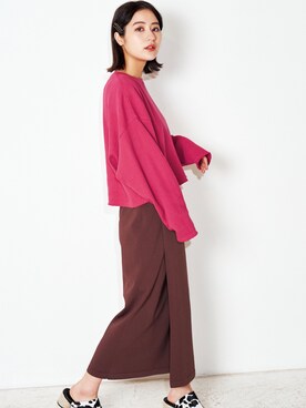 「マウジー」｜MOUSSY OFFICIALさん（レディース・155cm）の春コーディネート